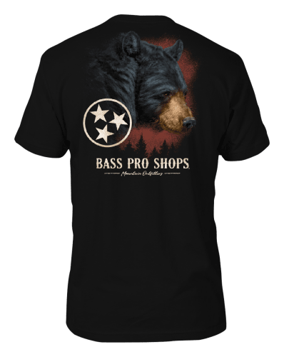 Bass Pro Shops Bear Portrait State Graphic Short-Sleeve T-Shirt for Men