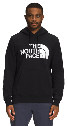 Black half top sleeve hoodie