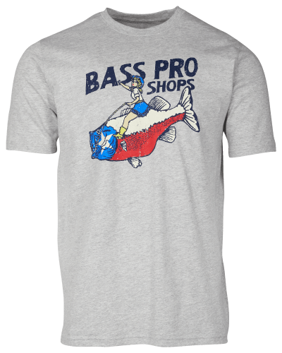 Bass Pro Shops Texas Fishing Cowgirl T-Shirt for Men