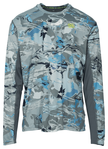 Under Armour Iso-Chill Shorebreak Camo Long-Sleeve Shirt for Men