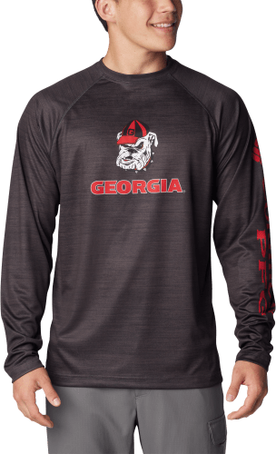 Columbia Collegiate PFG Terminal Tackle Heather Long Sleeve Shirt