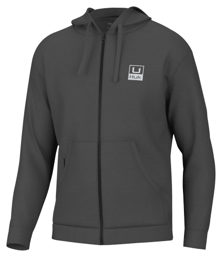 Huk Huk d Up Logo Full Zip Long Sleeve Hoodie for Men Bass Pro Shops