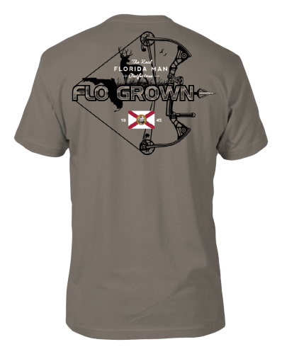 FloGrown Bow Hunting Short-Sleeve T-Shirt for Men