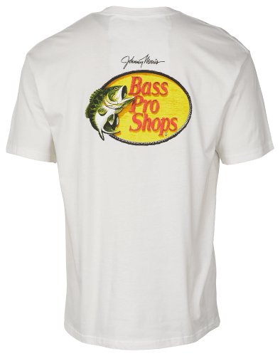 Bass Pro Shops Johnny Morris Woodcut Logo Short-Sleeve T-Shirt for Men - Hunter - M