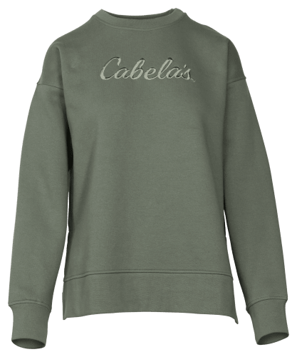 Cabela s Embroidered Logo Long Sleeve Sweater Tunic for Ladies