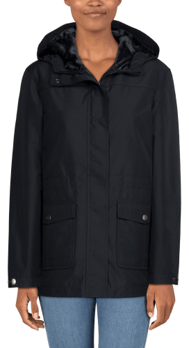 Natural reflections reversible essential parka for ladies top
