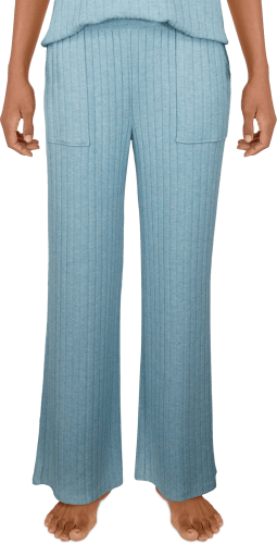 Natural Reflections® Women's Rib-Knit Crop Pants