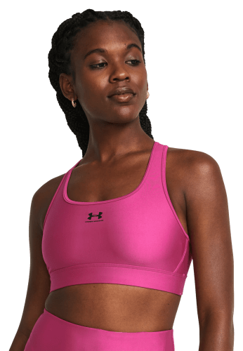 Women's Armour® Mid Crossback Pocket Run Sports Bra
