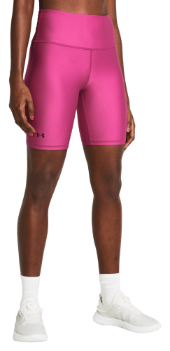 Under Armour Women's Fusion 5-Inch Shorts, (001) Black / / White, X-Small  at  Women's Clothing store