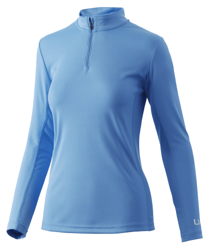 Huk Icon X Quarter-Zip Long-Sleeve Shirt for Ladies