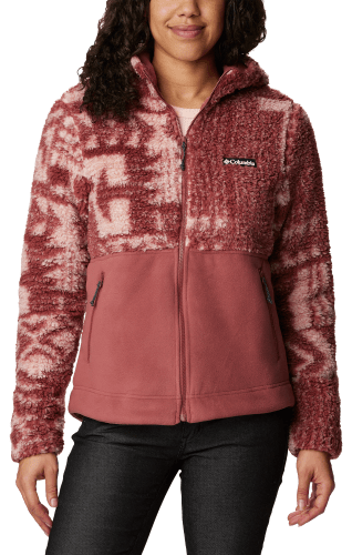 Columbia Winter Pass Sherpa Hooded Full Zip Jacket for Ladies