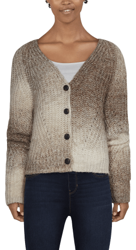 Natural Reflections Space Dye Long Sleeve Cardigan for Ladies Bass Pro Shops
