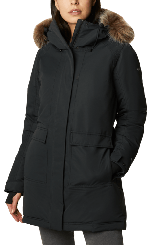 Ladies grey parka coat hotsell