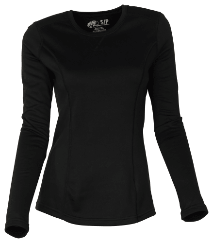 Women's Long Sleeve Thermal T-Shirt White, Women's