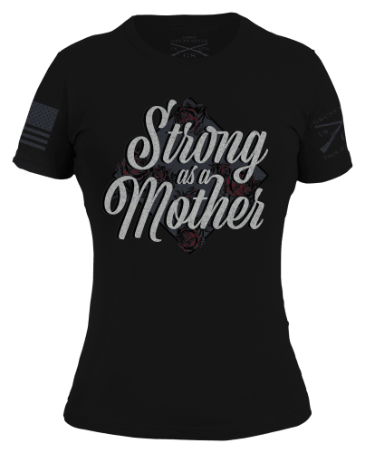 Grunt Style Strong As A Mother Short-Sleeve T-Shirt for Ladies