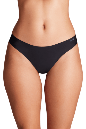 panties Under Armour Pure Stretch Thong 3 Pack - 001/Black - women´s 