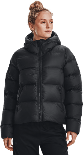 Under Armour Coldgear® Infrared Down Puffer Parka in Black