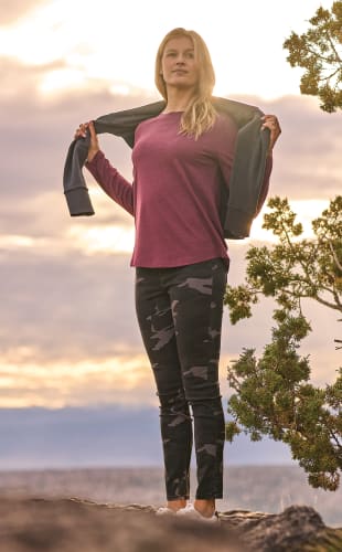 Natural Reflections Chill-Proof Leggings for Ladies