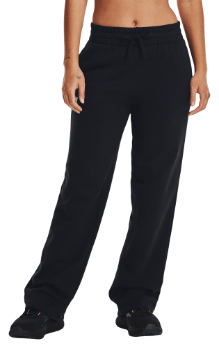  Under Armour Women's Rival Terry Joggers, (001) Black / /  White, X-Small : Clothing, Shoes & Jewelry