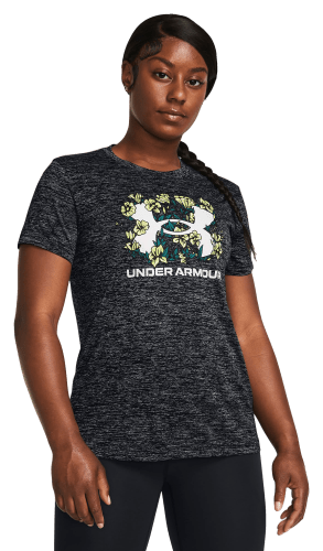 Under Armour Flower Tech Twist Short-Sleeve T-Shirt for Ladies
