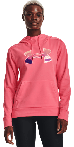 Under Armour Fleece Big Logo Long-Sleeve Hoodie for Ladies