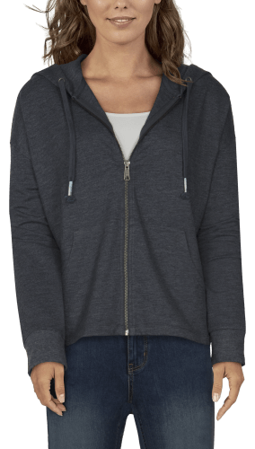 Natural Reflections Birchfield Long Sleeve Hoodie for Ladies Almost Apricot 2x