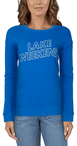 Lake weekend corded sweatshirt online
