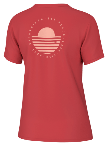 Huk Beach Boat Short-Sleeve T-Shirt for Ladies