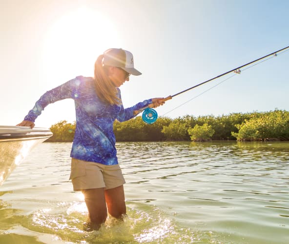 World Wide Sportsman Offshore Cargo Shorts for Ladies