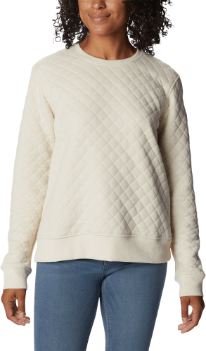 Womens cheap quilted sweatshirt