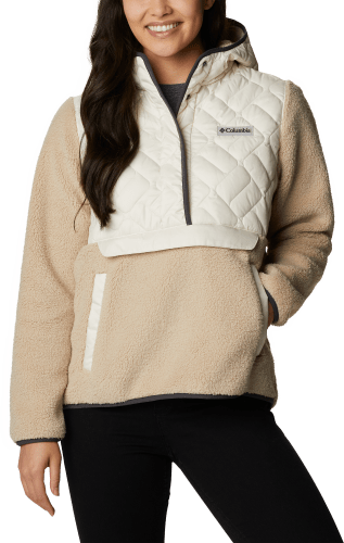 Columbia Sweet View Hooded Fleece Long Sleeve Pullover for Ladies