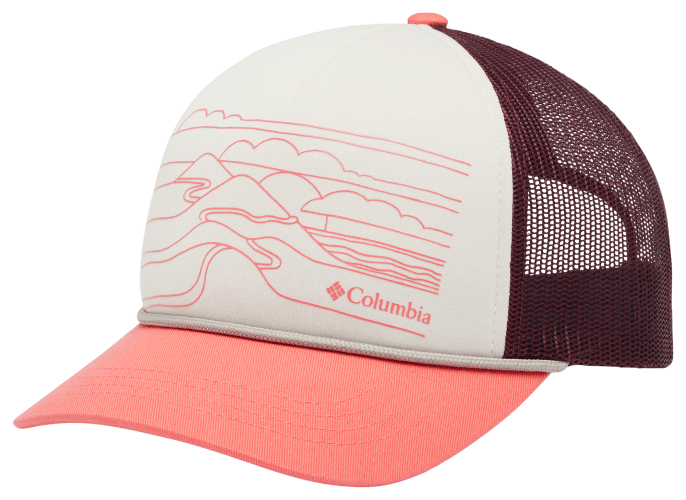 Columbia Landscape Lines Trucker Snapback Cap for Ladies