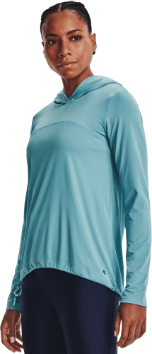 Under Armour Iso Chill Fusion Long Sleeve Hoodie for Ladies Bass