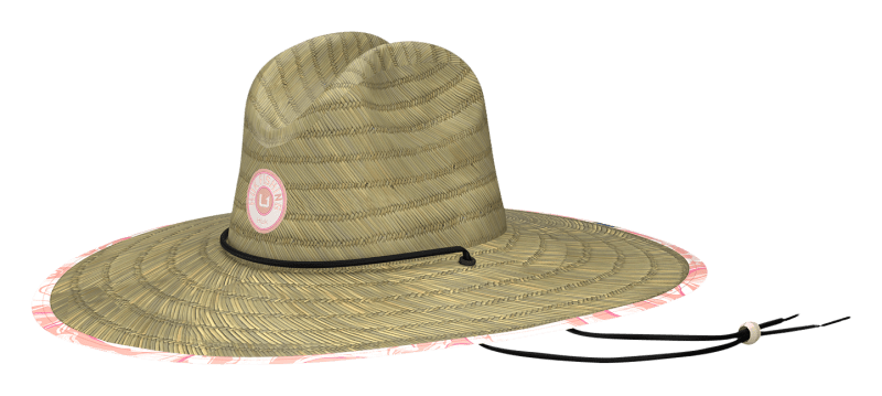 Huk Brackfish Flow Straw Hat for Ladies