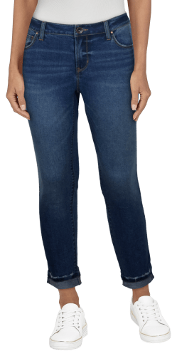 Natural Reflections Winston Cuffed Crop Jeans for Ladies Bass