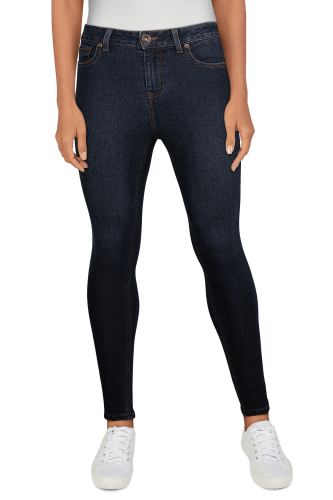 Natural Reflections High-Rise Slim-Leg Jeans for Ladies