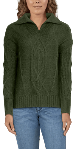 Ladies zip jumper sale