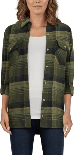 Natural reflections 2 in 1 hooded flannel store