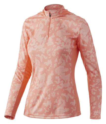 Huk Icon X Running Lakes Quarter-Zip Long-Sleeve Shirt for Ladies