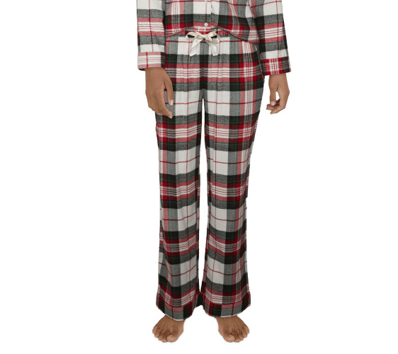 Women's Flannel Pajama Sleep Shorts 