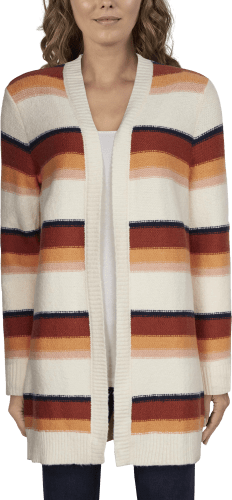 Ladies striped cardigan sale