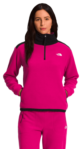 The North Face Alpine Polartec 200 Quarter Zip Long Sleeve Pullover for Ladies Bass Pro Shops