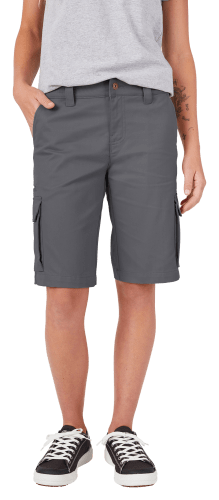 Dickies Relaxed Fit Stretch 11 Cargo Shorts for Ladies Graphite 6 Cabela s