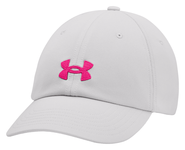  Under Armour Girls Blitzing Cap Adjustable, (001) Black / /  Rebel Pink, One Size Fits Most: Clothing, Shoes & Jewelry