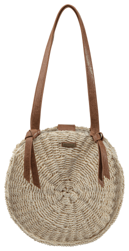 Round paper straw best sale handbag