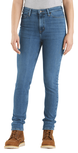 Carhartt Rugged Flex Slim Fit Tapered High Rise Jeans for Ladies