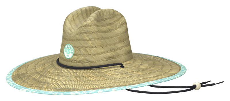 Huk Batiki Straw Hat for Ladies