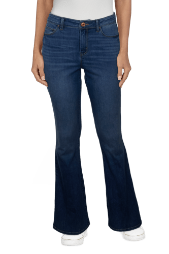 Natural Reflections Classic Fit Straight Leg Jeans for Ladies