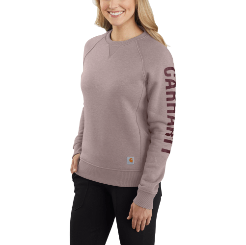 Relaxed fit women's sweatshirt on sale