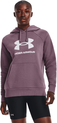 Under Armour Womens Rival Fleece Graphic Hoodie (Turquoise